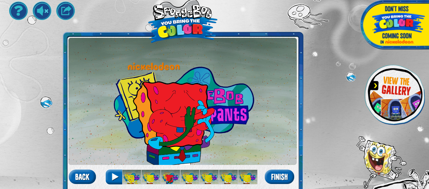 NickALive!: Nickelodeon USA Launches "SpongeBob: You Bring The Color"