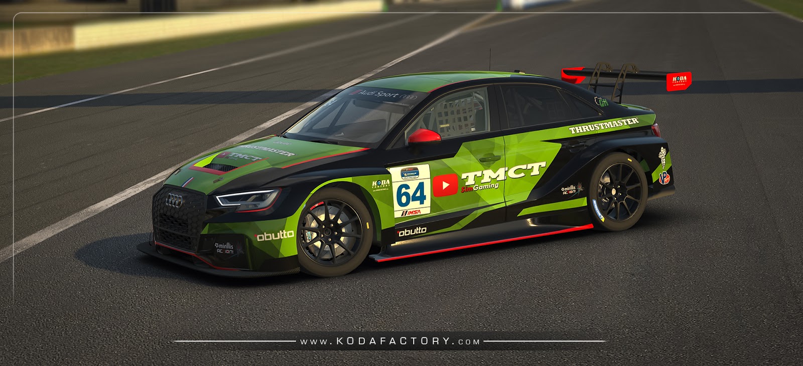 Audi TT VLN rs3 LMS