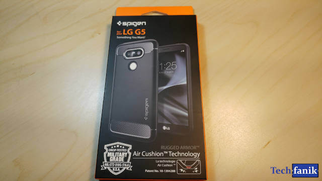 Spigen Rugged Armor LG G5 Opakowanie