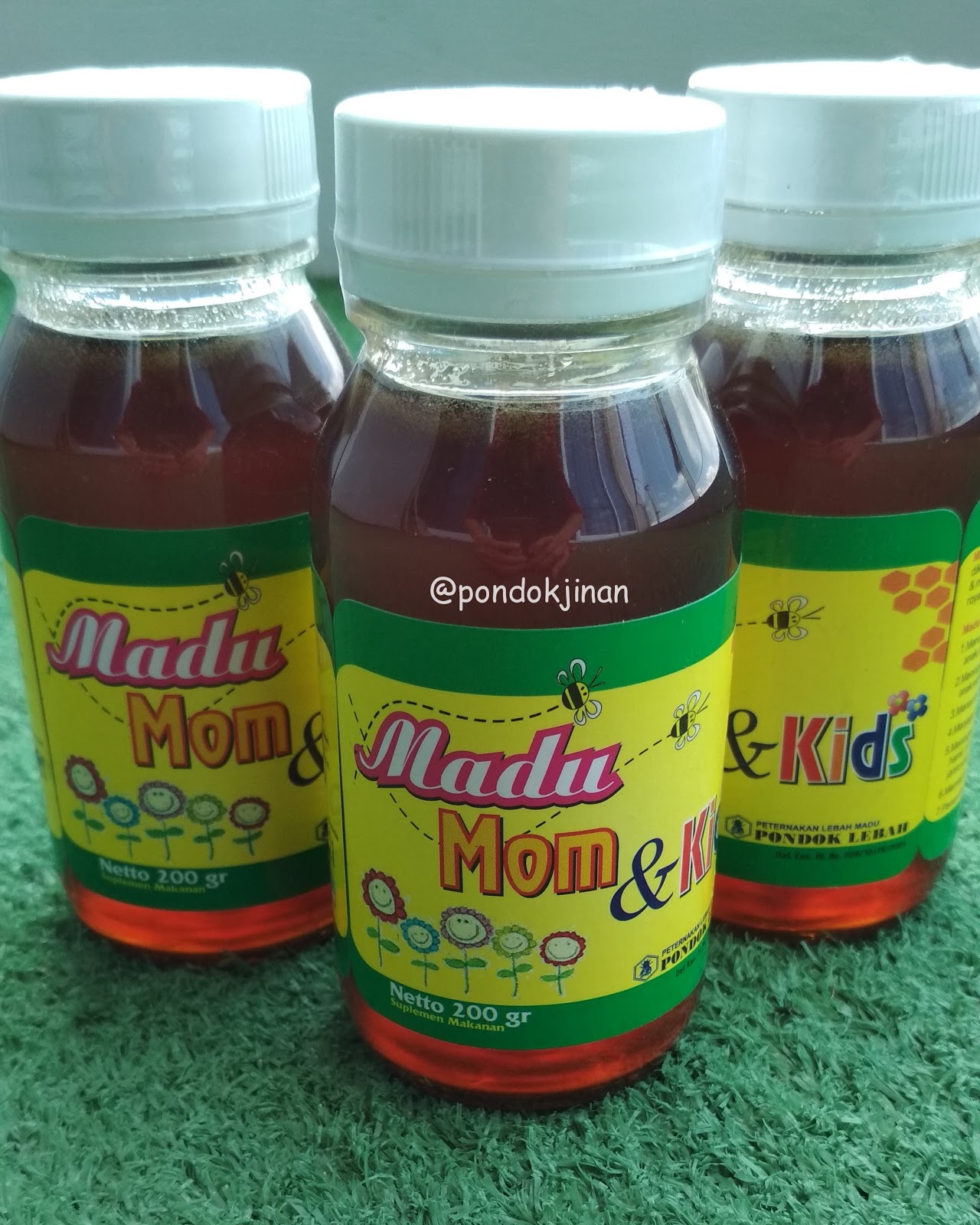 Jual Madu MOM and KIDS (Madu + Royal Jelly - 200gr) Asli dan Murni Peternak Lebah