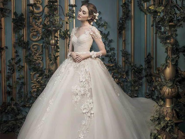 صور فساتين اعراس 2021 ، احدث تشكيلة فساتين اعراس لجمالك