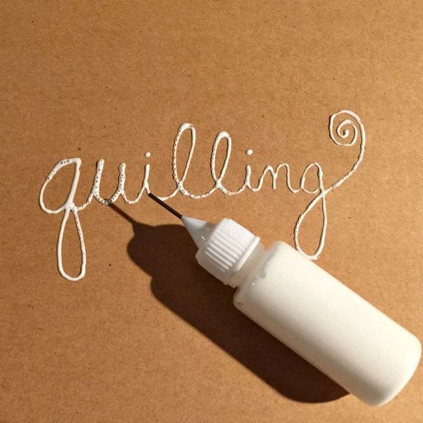 How to Glue, Mat, and Frame Quilling