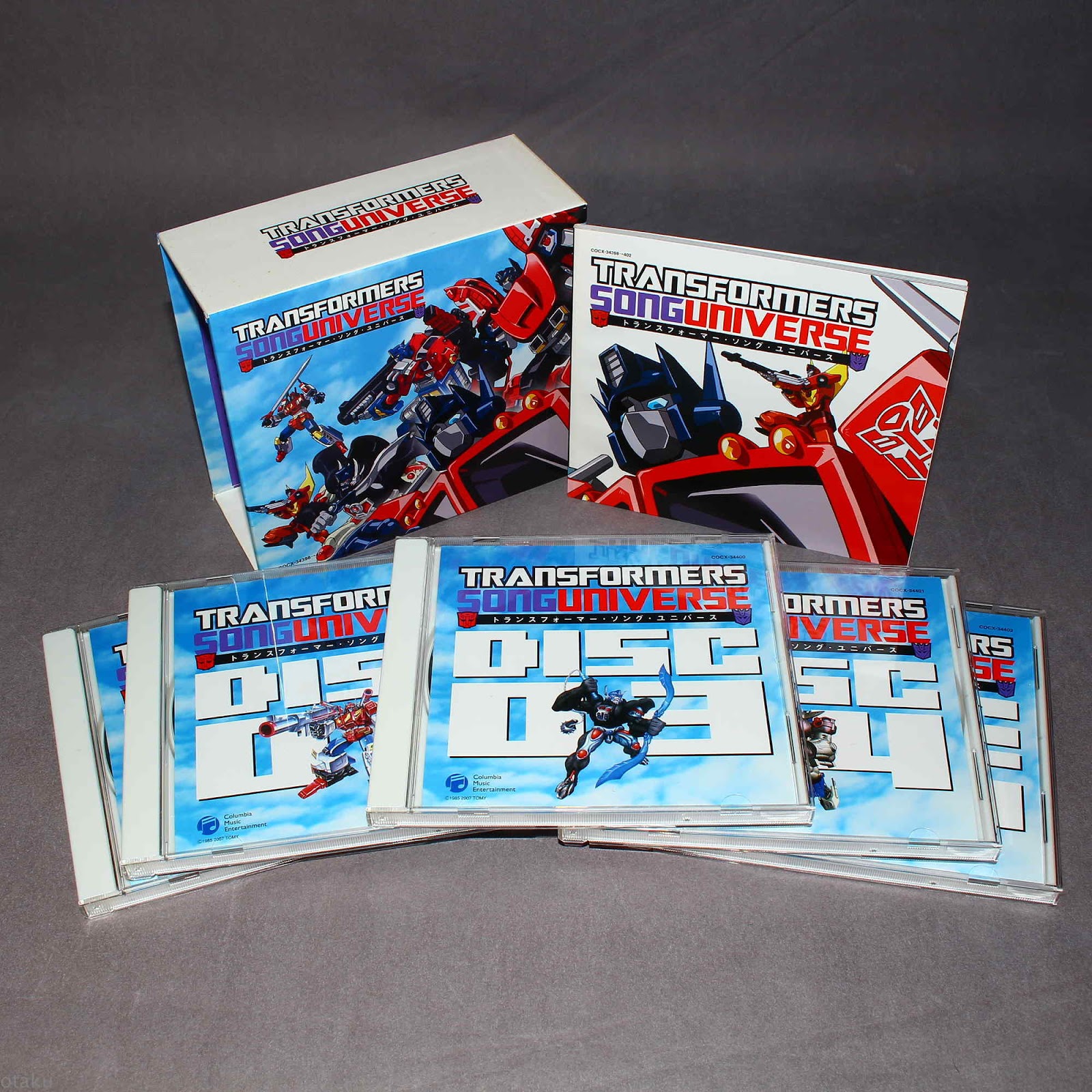 TRANSFORMERS SONG UNIVERSE 5CD Box LOSSLESS (NEW LINK)