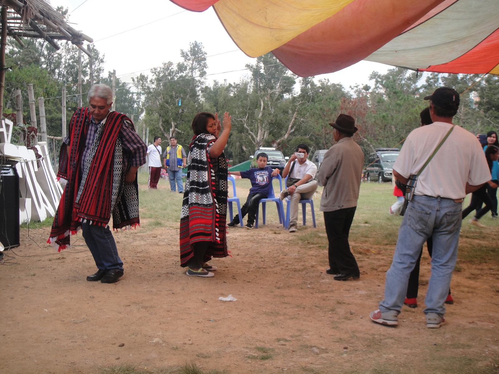 Cordillera village' crier The Benguet Ibaloi tayaw dance