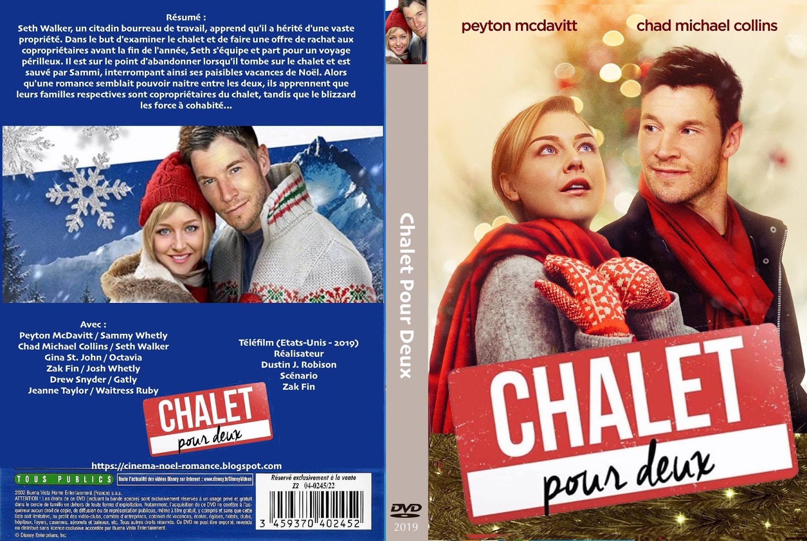 Un Chalet Pour Noel Film C'est un beau téléfilm : Noël et Romance...Chrisnow: septembre 2019