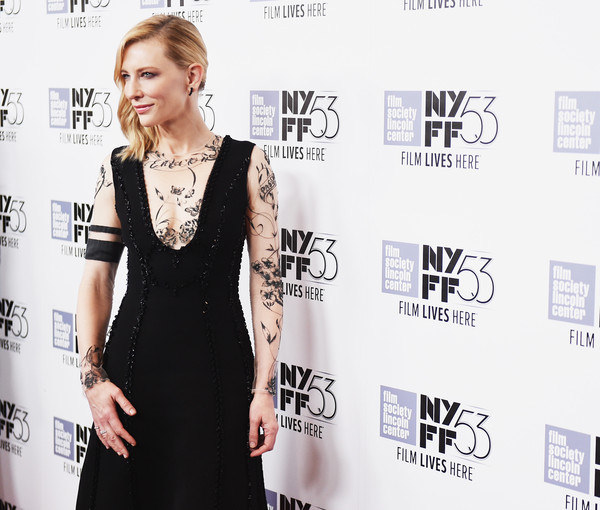 Cate Blanchett Brings Tattooed Fashion Trend To The Red Carpet