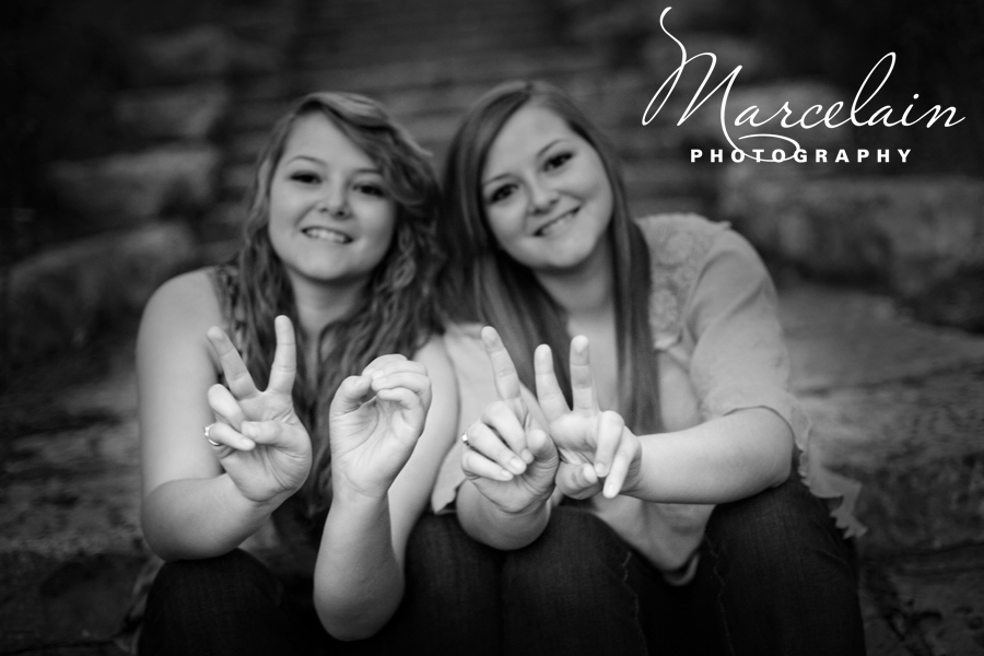 Courtney and Brittany Twin Seniors!!
