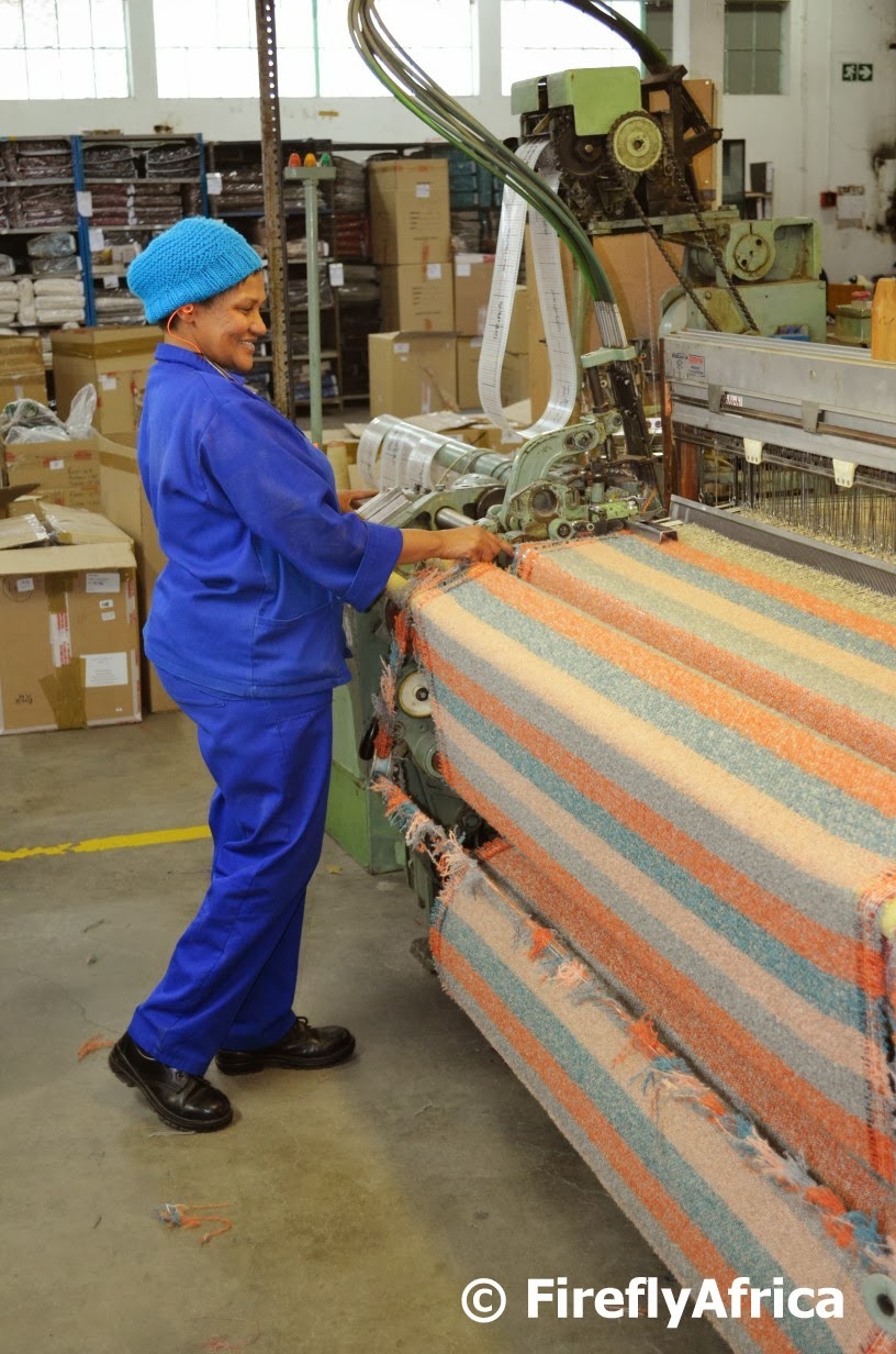 Port Elizabeth Daily Photo Mohair weaving