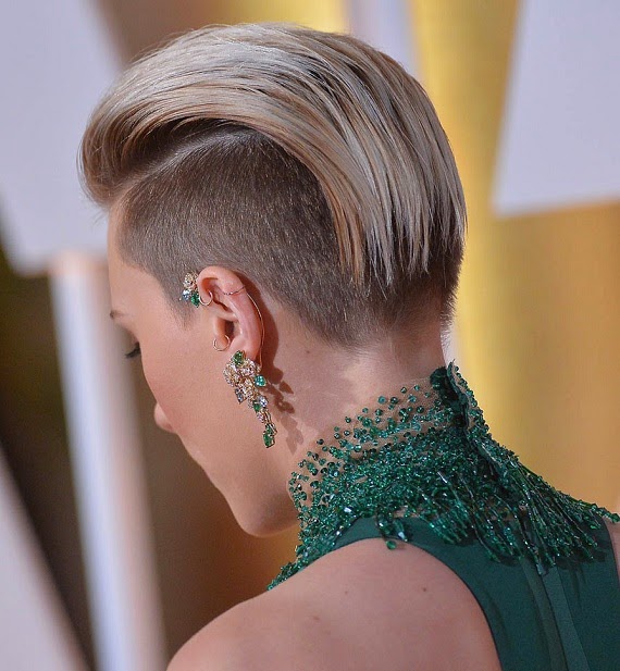 Scarlett Johansson made an appearance at the Oscars this year with a ...