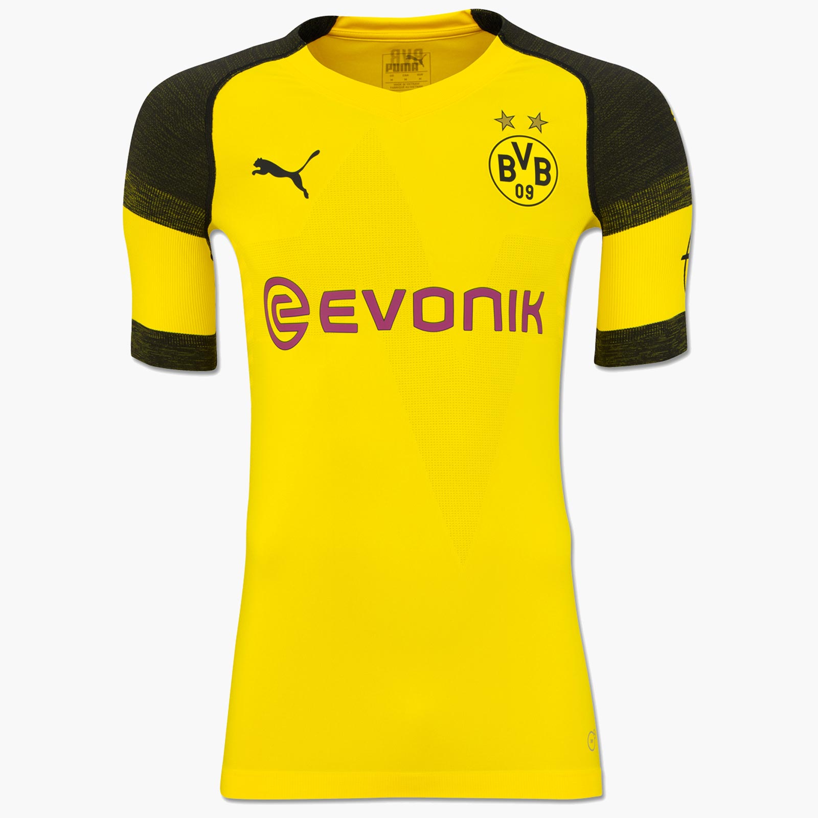 BORUSSIA DORTMUND 2018/2019 HOME FOOTBALL SHIRT SOCCER JERSEY CAMISETA PUMA  BVB