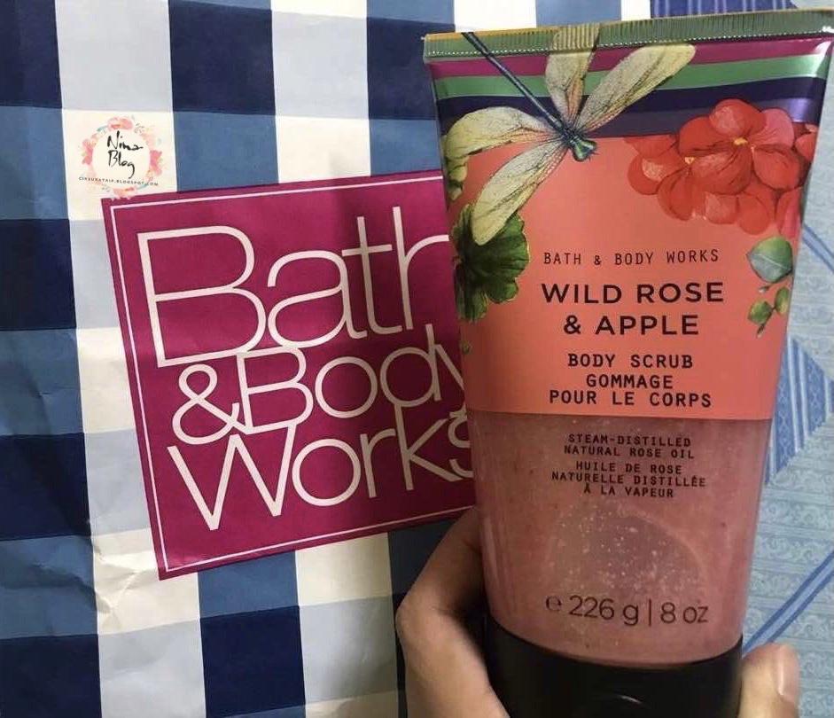 Bath And Body Works Wild Rose And Apple Body Scrub cik sukα taip