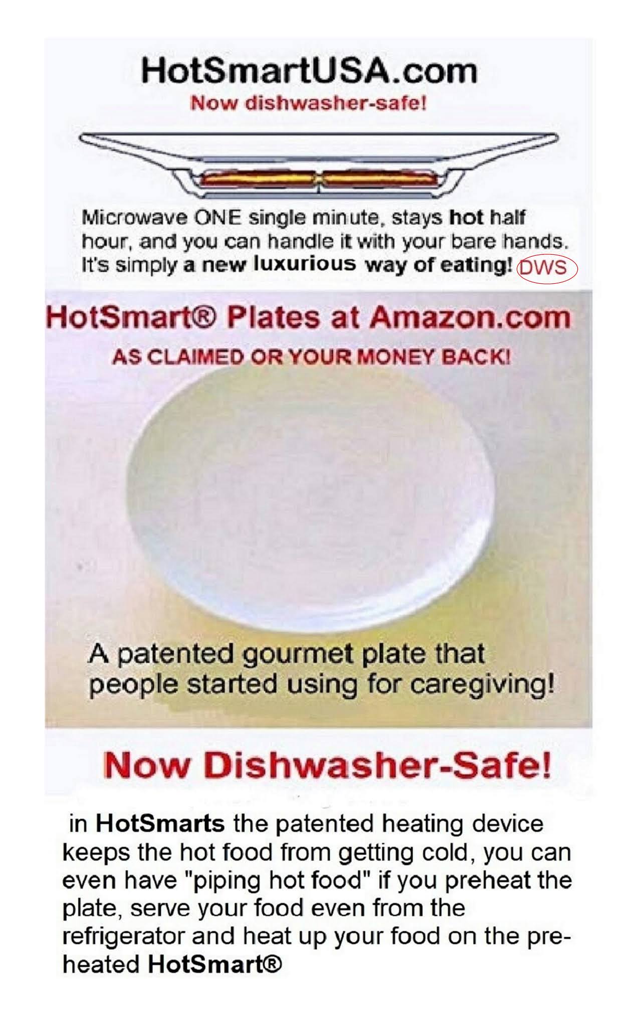 How to keep food "piping hot" on your plate