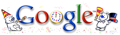New Year 2001 Google Doodle