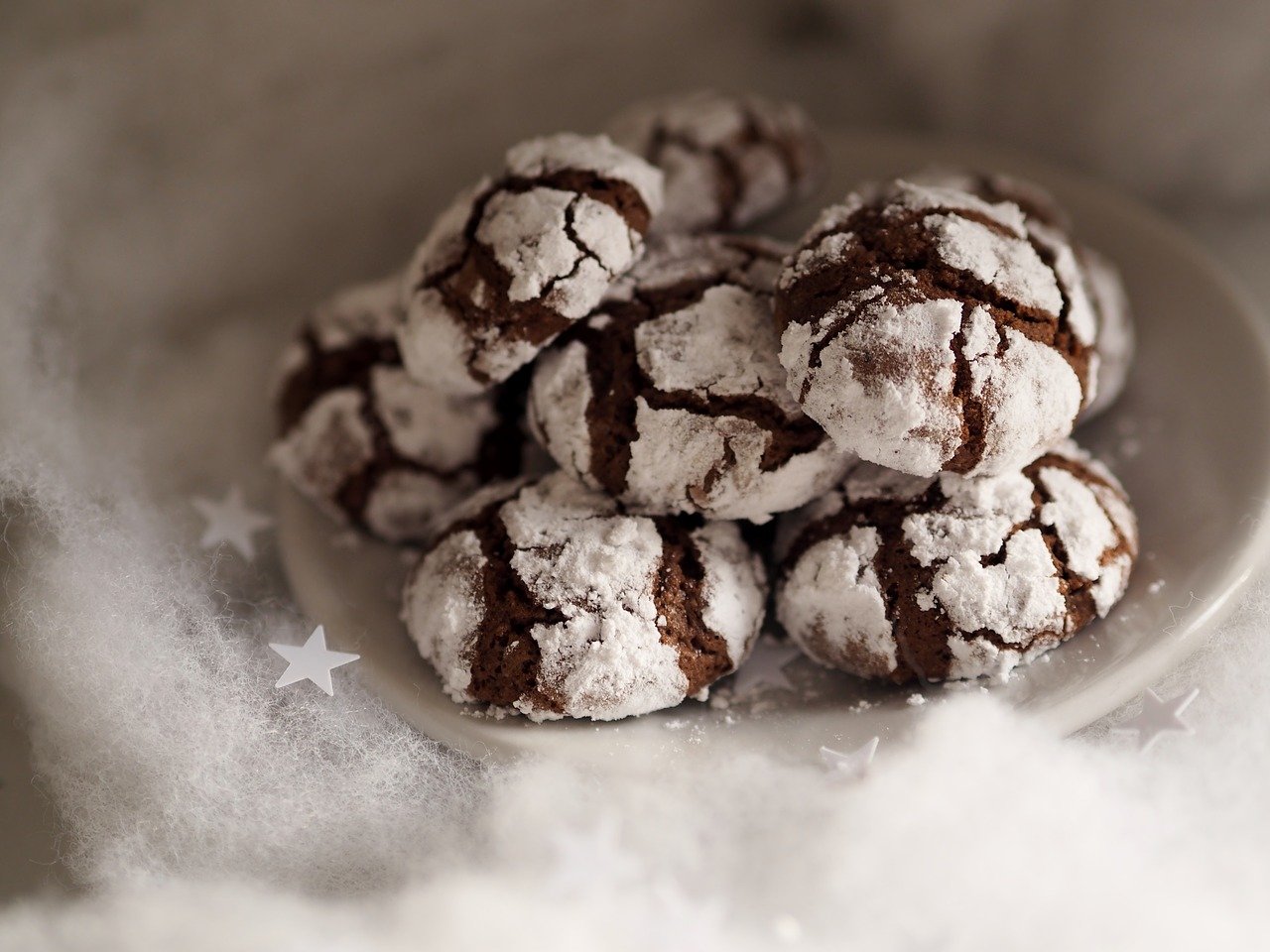 Chocolate Crinkle Cookies