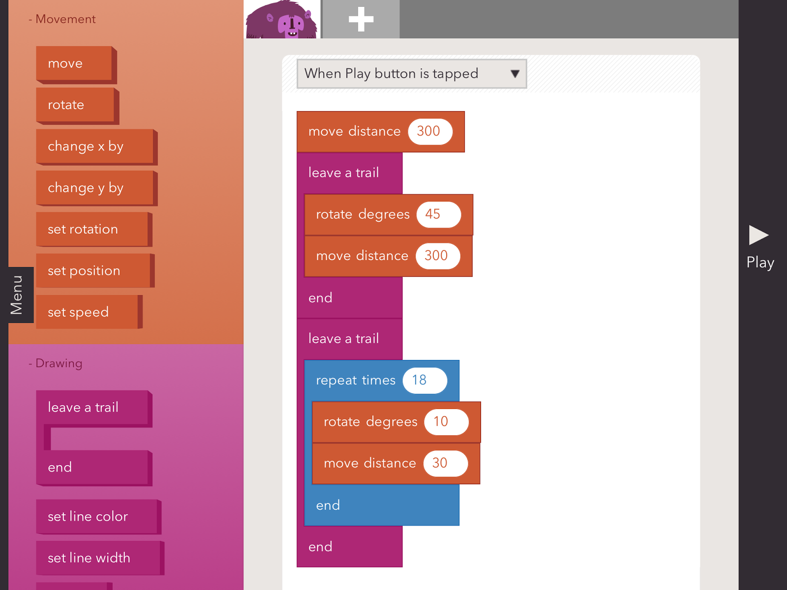 Reflections on Coding to Help in Geometry | Playing in the Sandbox