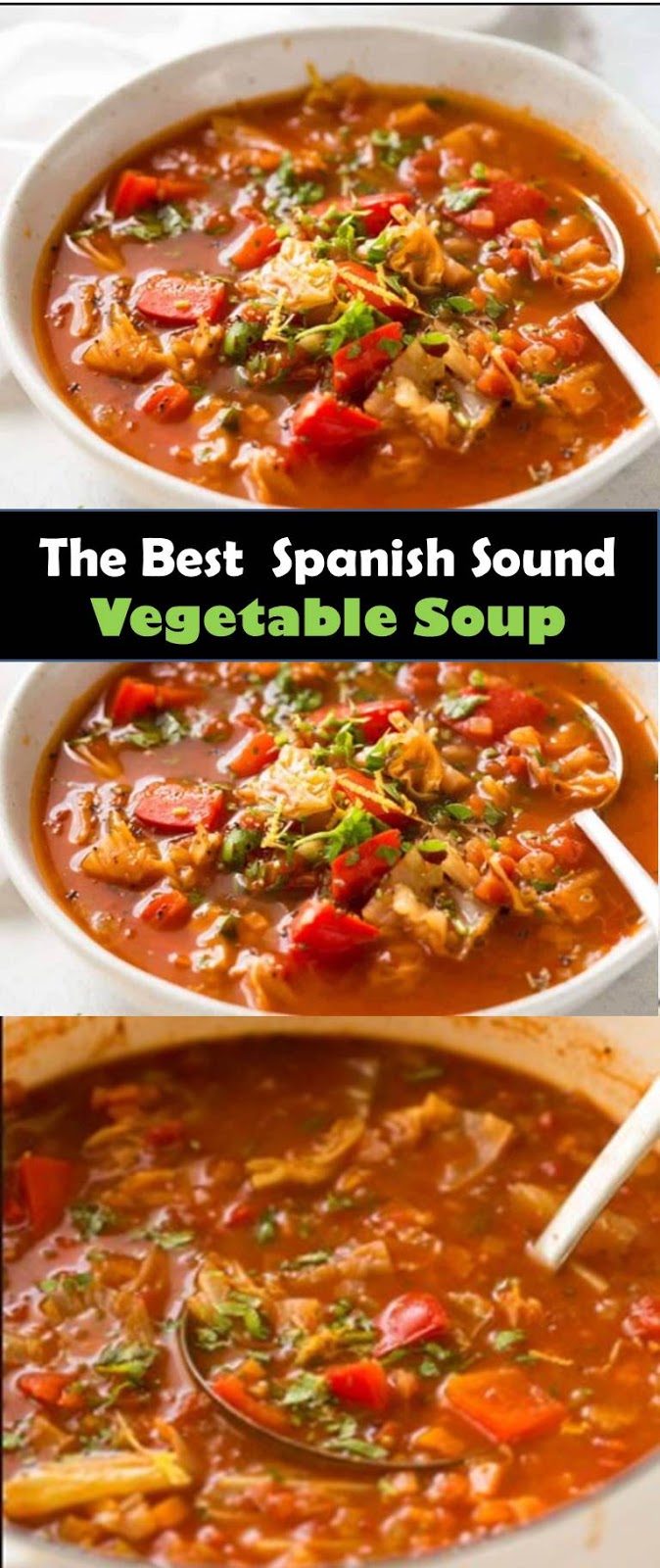 Spanish Sound Vegetable Soup