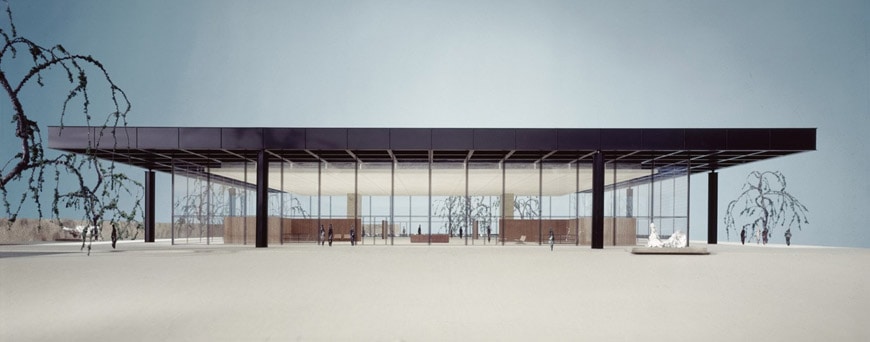 bauhaus: Neue Nationalgalerie de Mies van der Rohe
