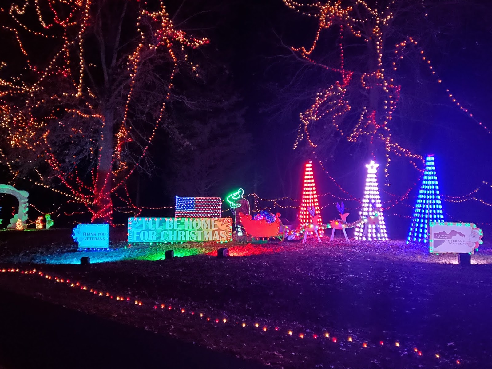 Play St. Louis Celebration of Lights, Ft. Zumwalt Park, O'Fallon