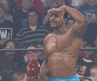 WCW Souled Out 1999 - Norman Smiley faced Chavo Guerrero Jr