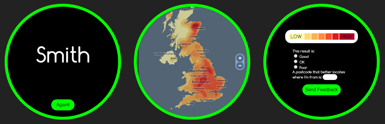Map Your Surname