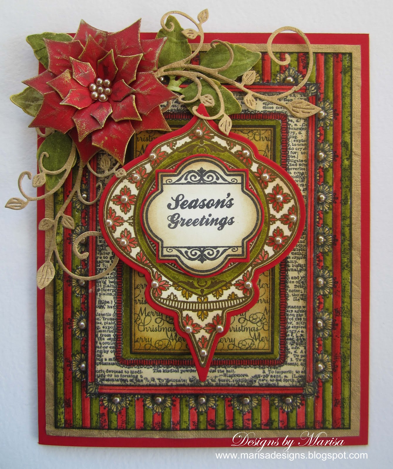 Designs by Marisa JustRite Papercraft August Release Season's