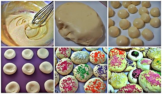 Preparación de las galletas de leche condensada y chocolate