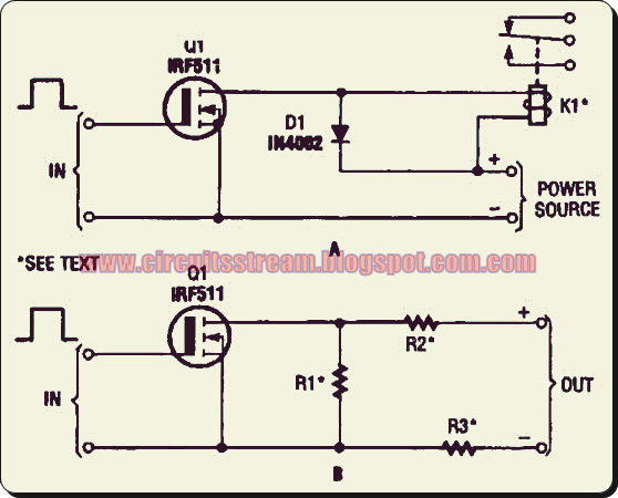 Simple Hexfet Switch Circuit Diagram | Electronic Circuit Diagrams