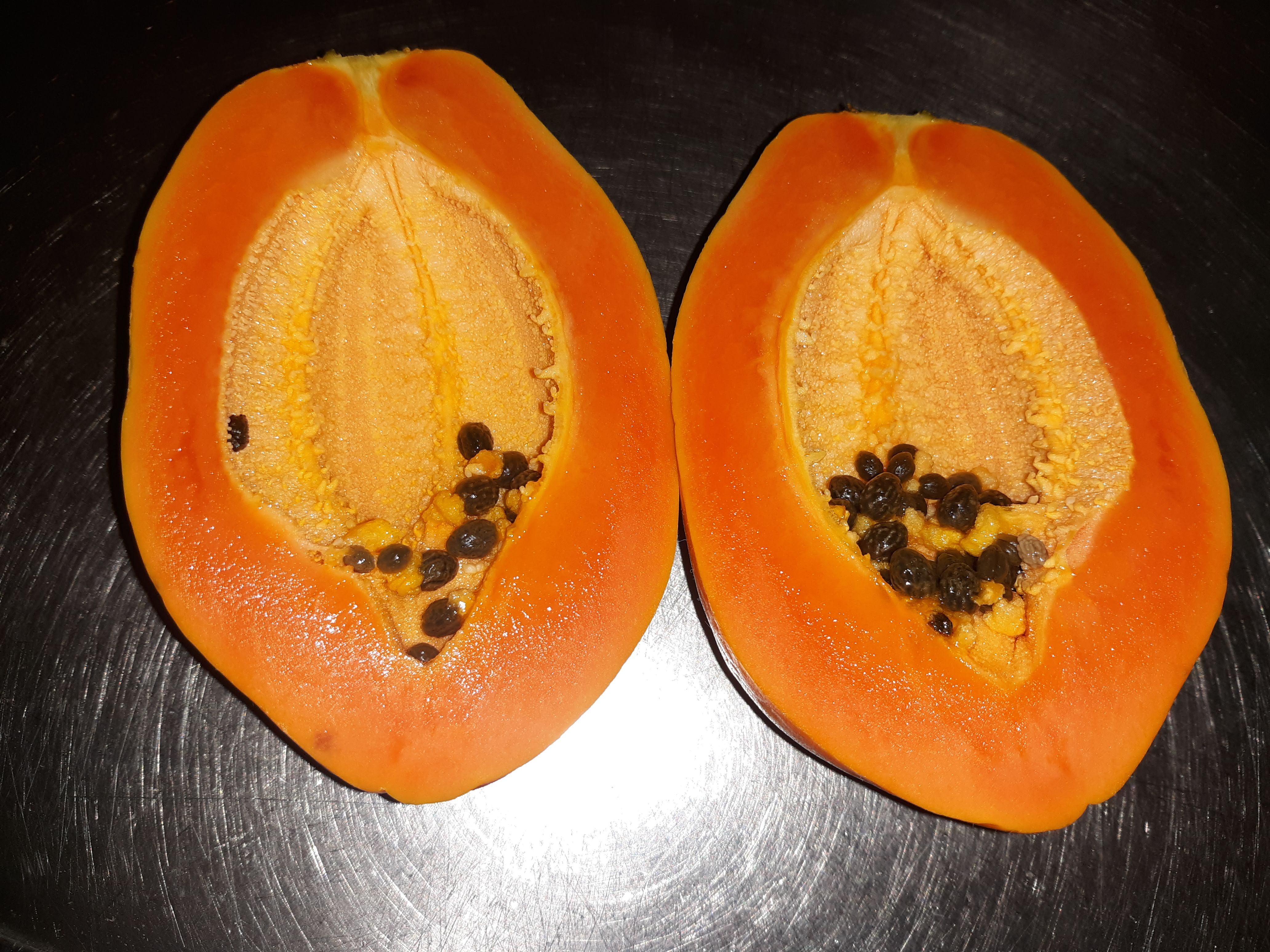 Papaya Yogurt bowl with Kauai Honey And Aloe