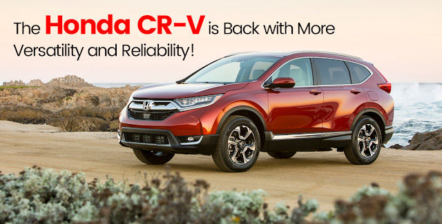 Honda of Paris: The Honda CR-V is Back with More Versatility and