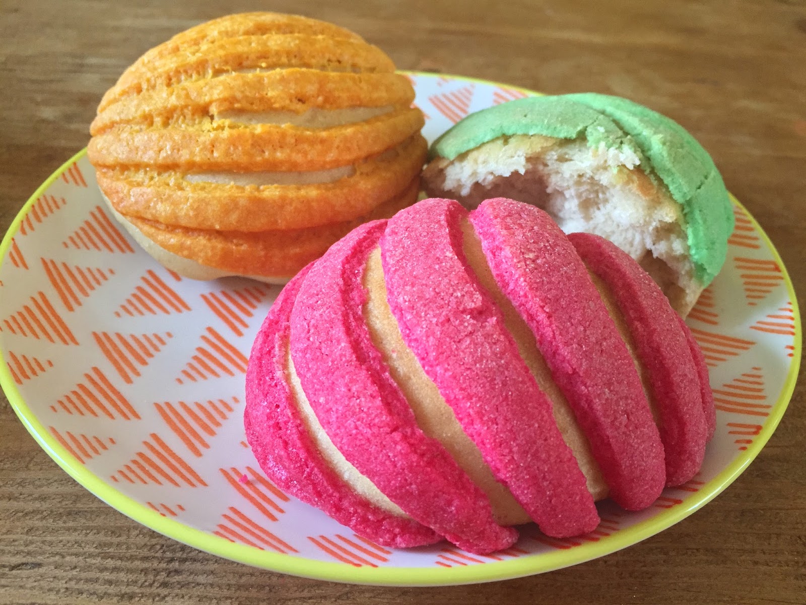 Floral Frosting Vegan Conchas/Pan Dulce