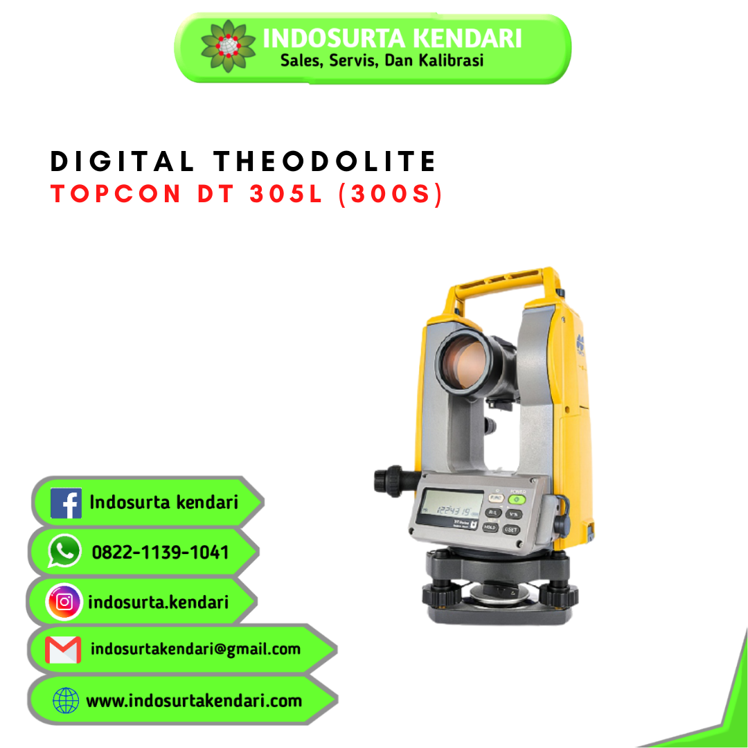Digital Theodolite Topcon DT-305L