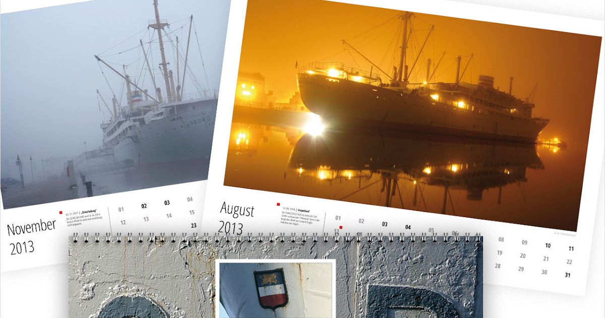 Rostock Sailing: AKTUELL: Der GEORG BÜCHNER Kalender 2013/14