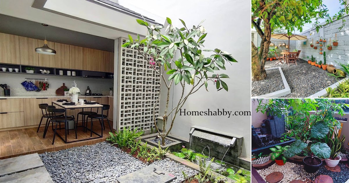6 Desain Populer Taman Rumah Batu Alam ~ Homeshabby.com : Design Home