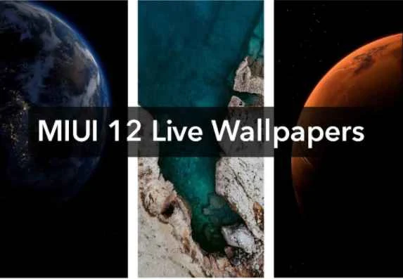 Live MIUI 12 Stock  Full HD Wallpapers