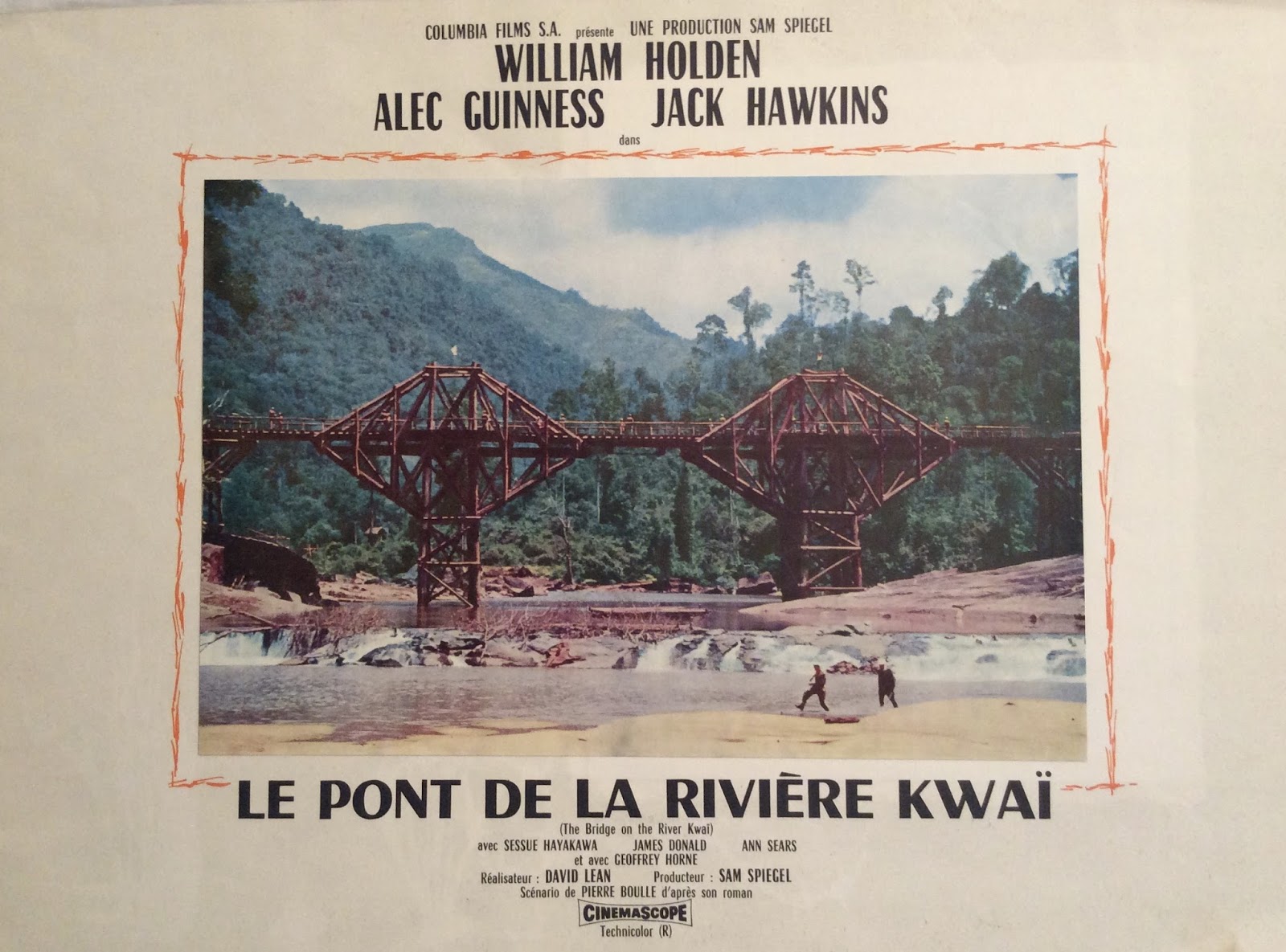 Distribution De Le Pont De La Rivière Kwaï Occupation de Paris: LE PONT DE LA RIVIERE KWAI