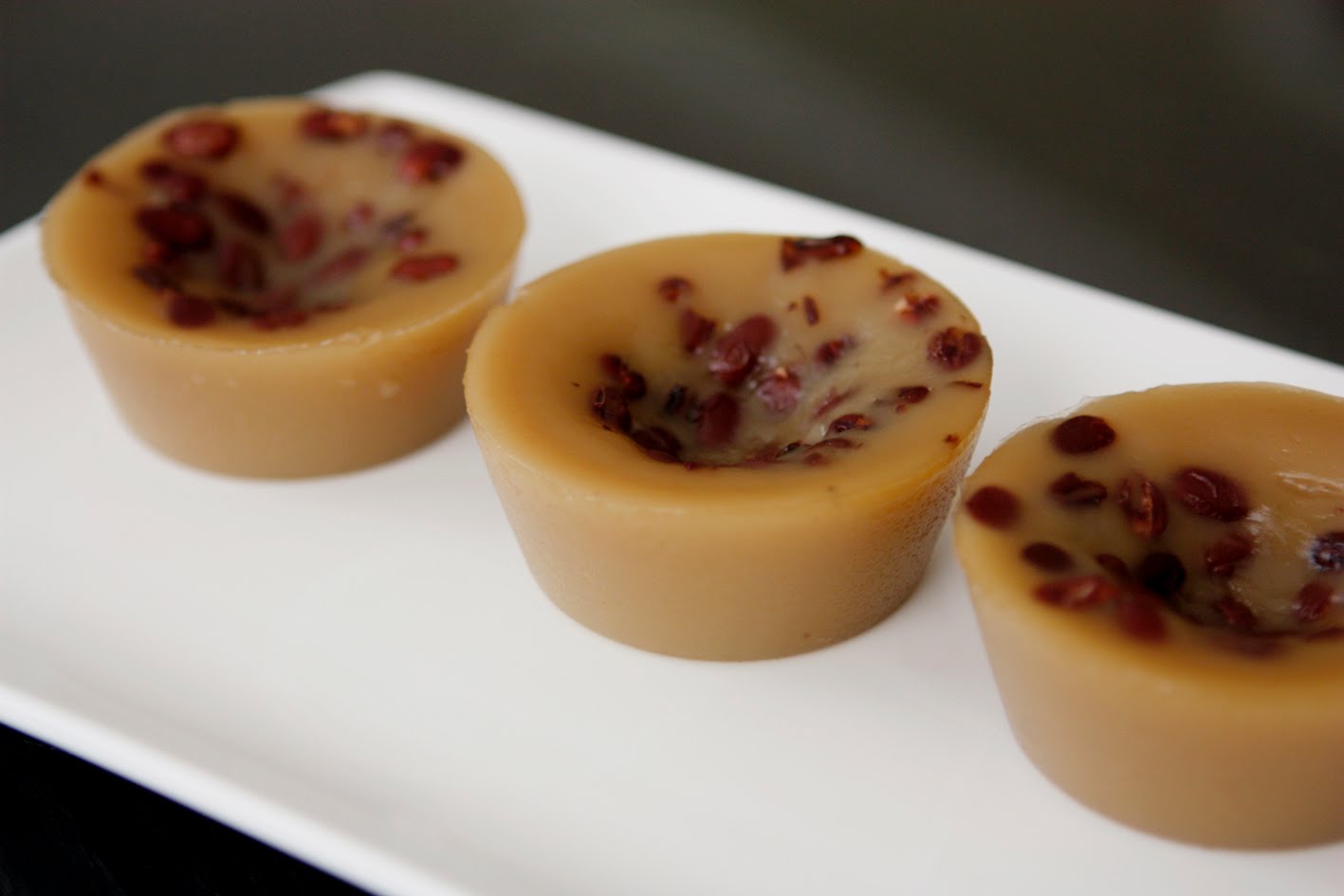 sUgArcrUnch Chinese Street Food Red Bean Pudding (砵仔糕)