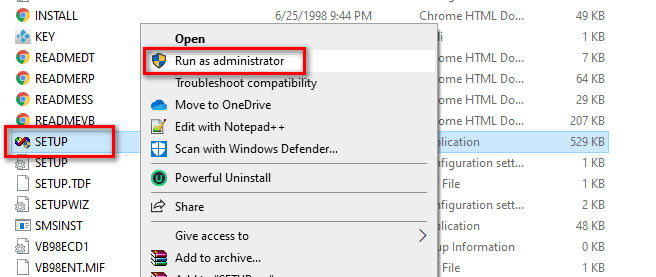 Step 1 - Install Visual Basic 6 Step 1 - Install Visual Basic 6