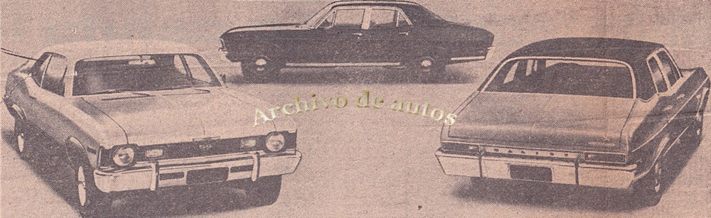  Archivo de autos: La línea Chevrolet Chevy de General Motors Argentina para  el año 1978