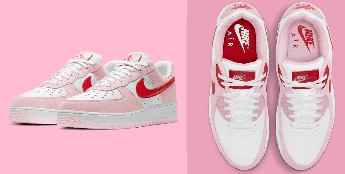 The most famous shoe of all time is Nike Air Force 1 love letter
