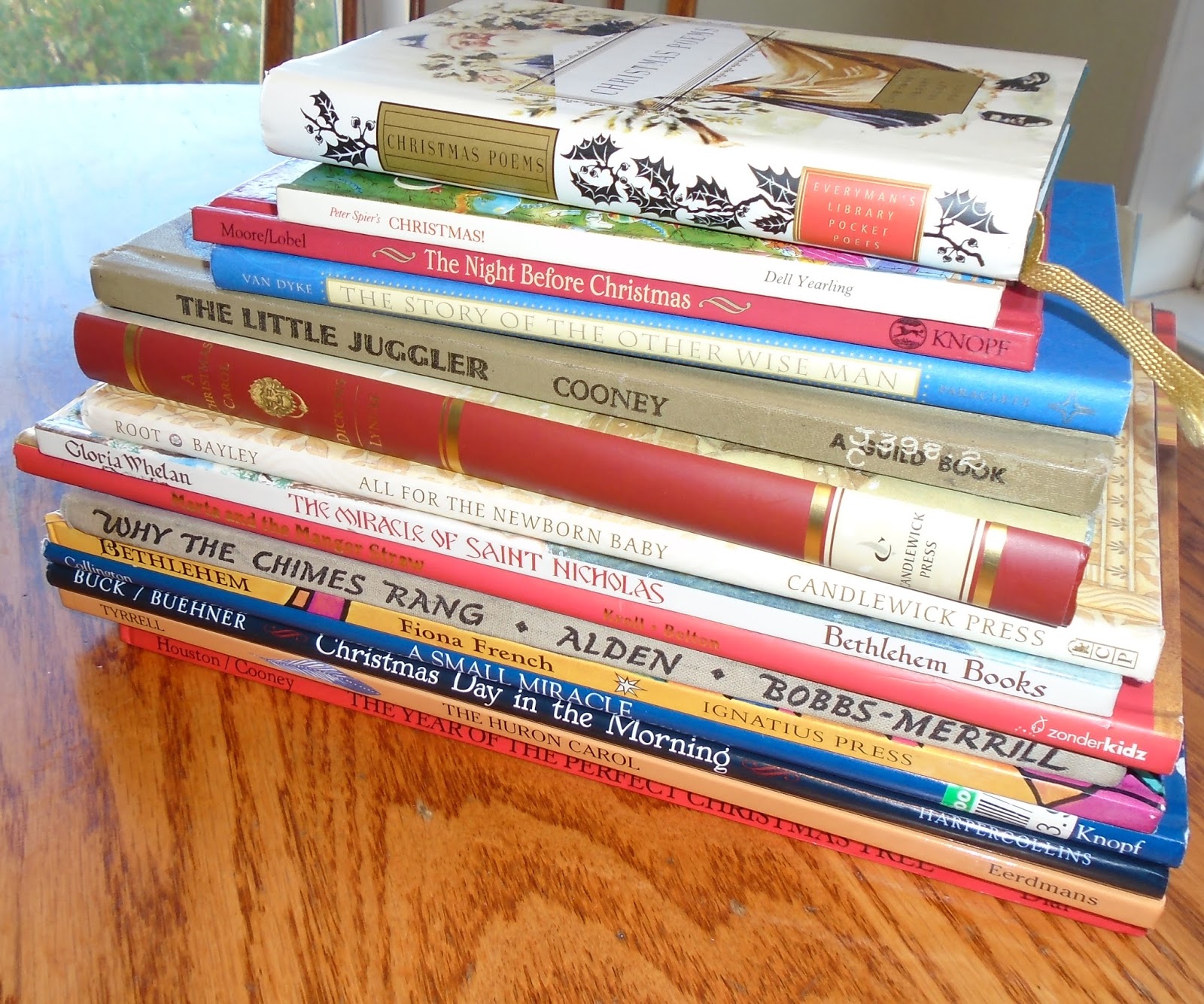 Our Home on the Range: 2016 Advent Books: Picture Book a Day, Read Alouds, and Poetry