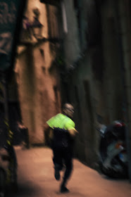 Police Chase in La Ribera Quarter