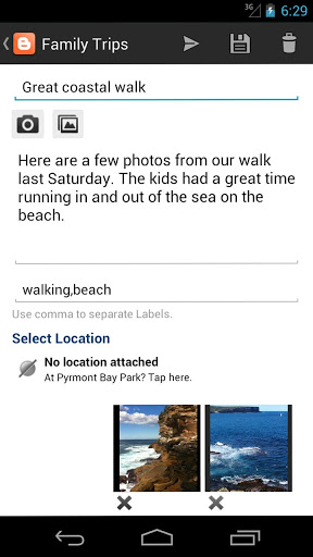 New Blogger mobile app for Android and iOS