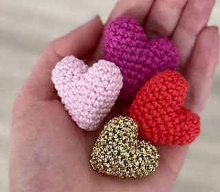 PATRON GRATIS CORAZON AMIGURUMI 48366 ❤️