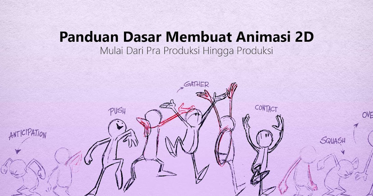 Panduan Dasar Membuat Animasi 2D Mulai Dari Pra Produksi Hingga