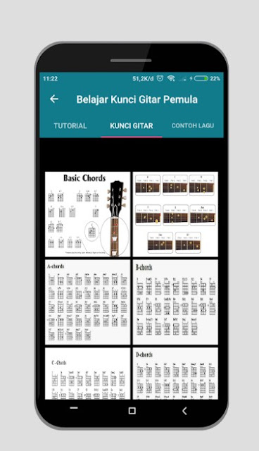 Belajar Kunci Gitar Pemula