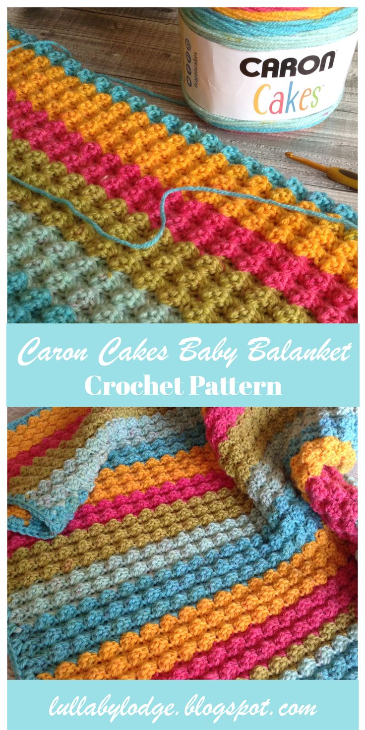 Baby Blanket Crochet Pattern Using Caron Cakes Crochet Pattern Free baby-blanket-crochet-pattern-using-caron-cakes-crochet-pattern-free