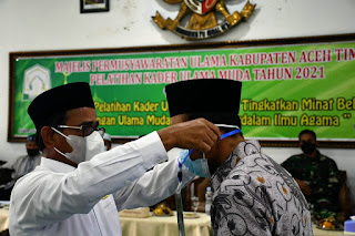 Sekda Aceh Timur Buka Pelatihan Kader Ulama Muda Tahun 2021 Juli 14, 2021