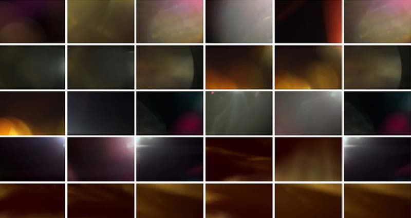 Film Light Leaks Effects Overlays