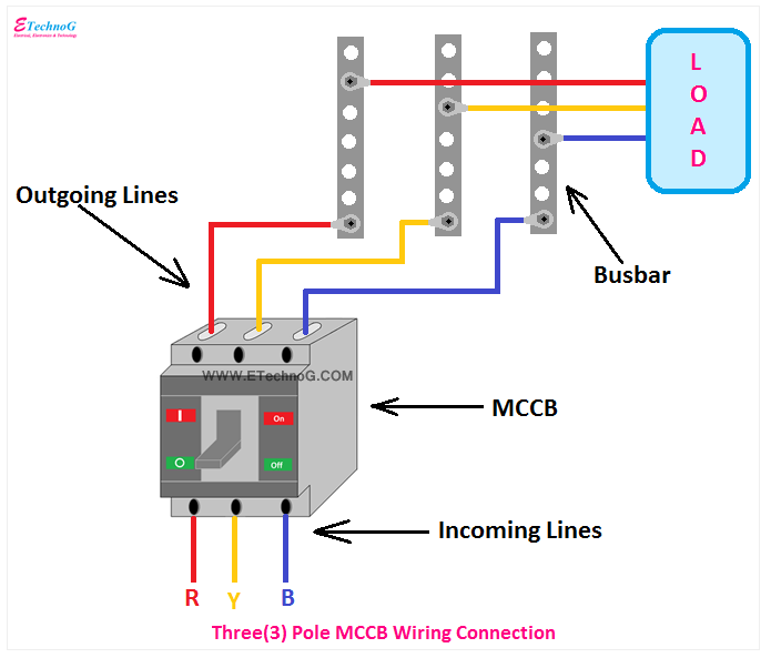 [Proper] MCCB Connection Diagram and Wiring - ETechnoG