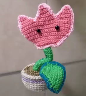 PATRON GRATIS TULIPAN AMIGURUMI 46506